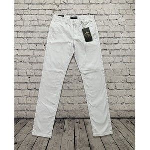 NWT Victorious Men’s Basic Casual Slim Fit Stretch Chino Pants - White W30 L32